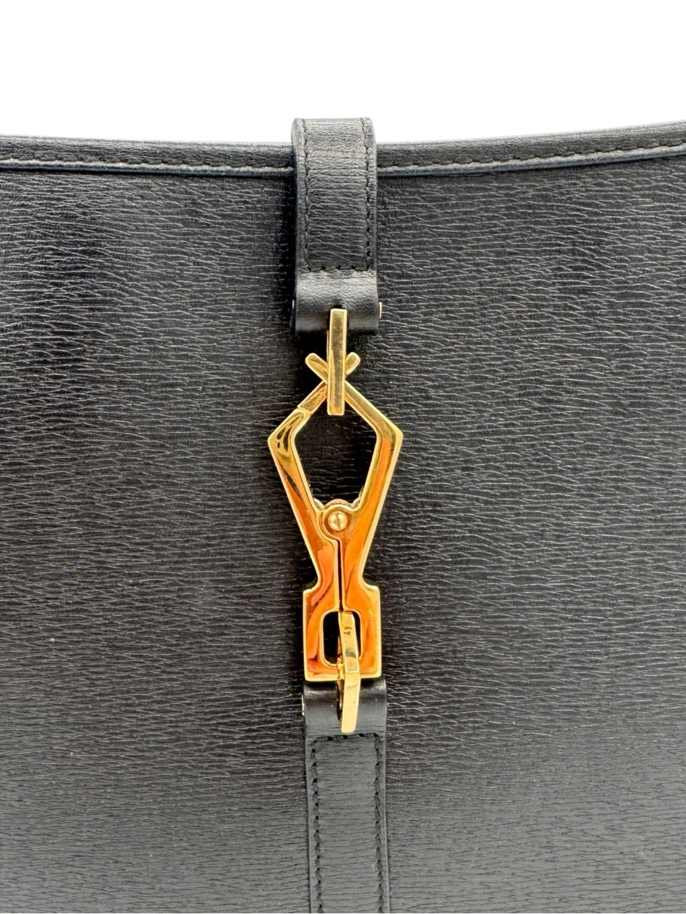Gucci Tom Ford Era Bamboo Jackie Black Leather Shoulder Bag - Picture 11 of 14